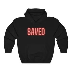 Unisex Heavy Blend™ Hooded Sweatshirt (Black Love Rocks Original - SAVED)
