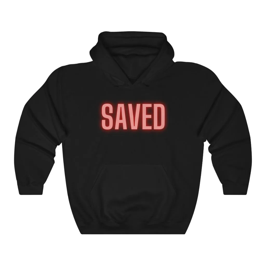 Unisex Heavy Blend™ Hooded Sweatshirt (Black Love Rocks Original - SAVED)