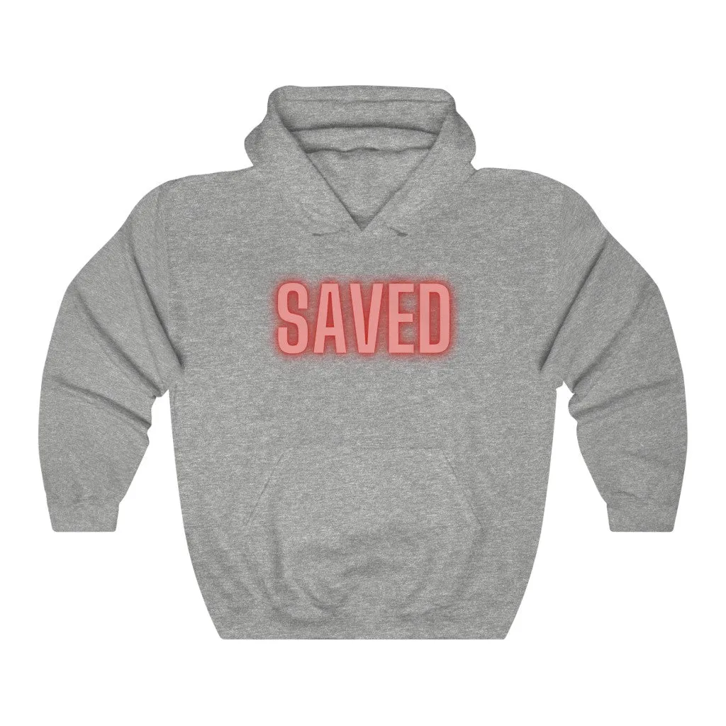 Unisex Heavy Blend™ Hooded Sweatshirt (Black Love Rocks Original - SAVED)