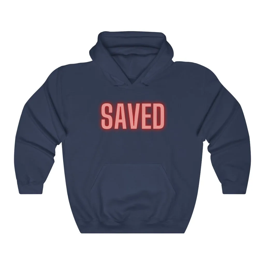 Unisex Heavy Blend™ Hooded Sweatshirt (Black Love Rocks Original - SAVED)