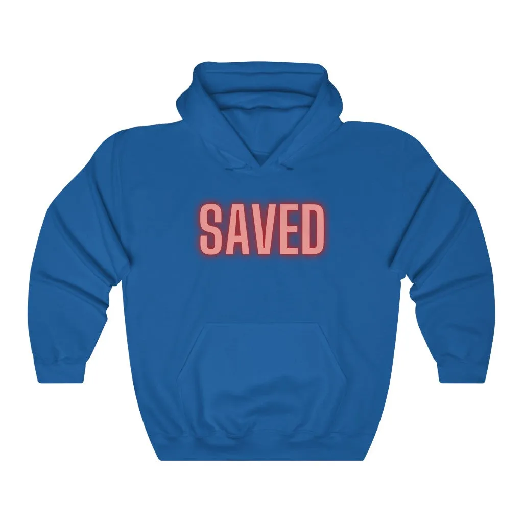 Unisex Heavy Blend™ Hooded Sweatshirt (Black Love Rocks Original - SAVED)