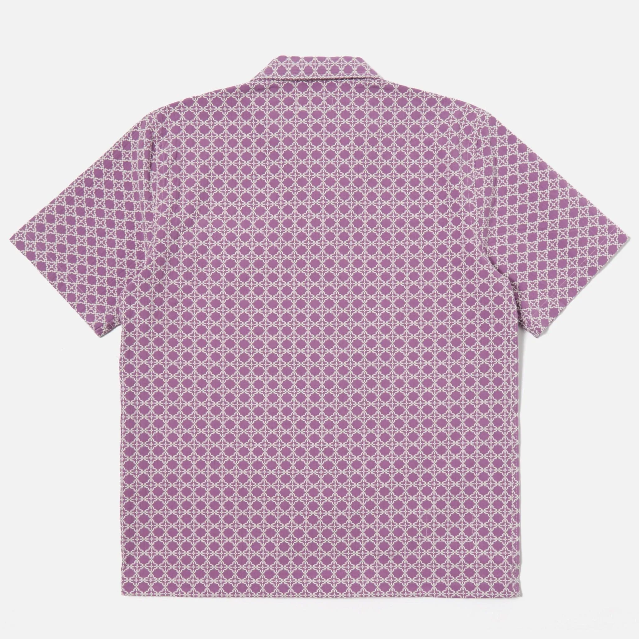 Universal Works Road Shirt Tile 2 Lilac