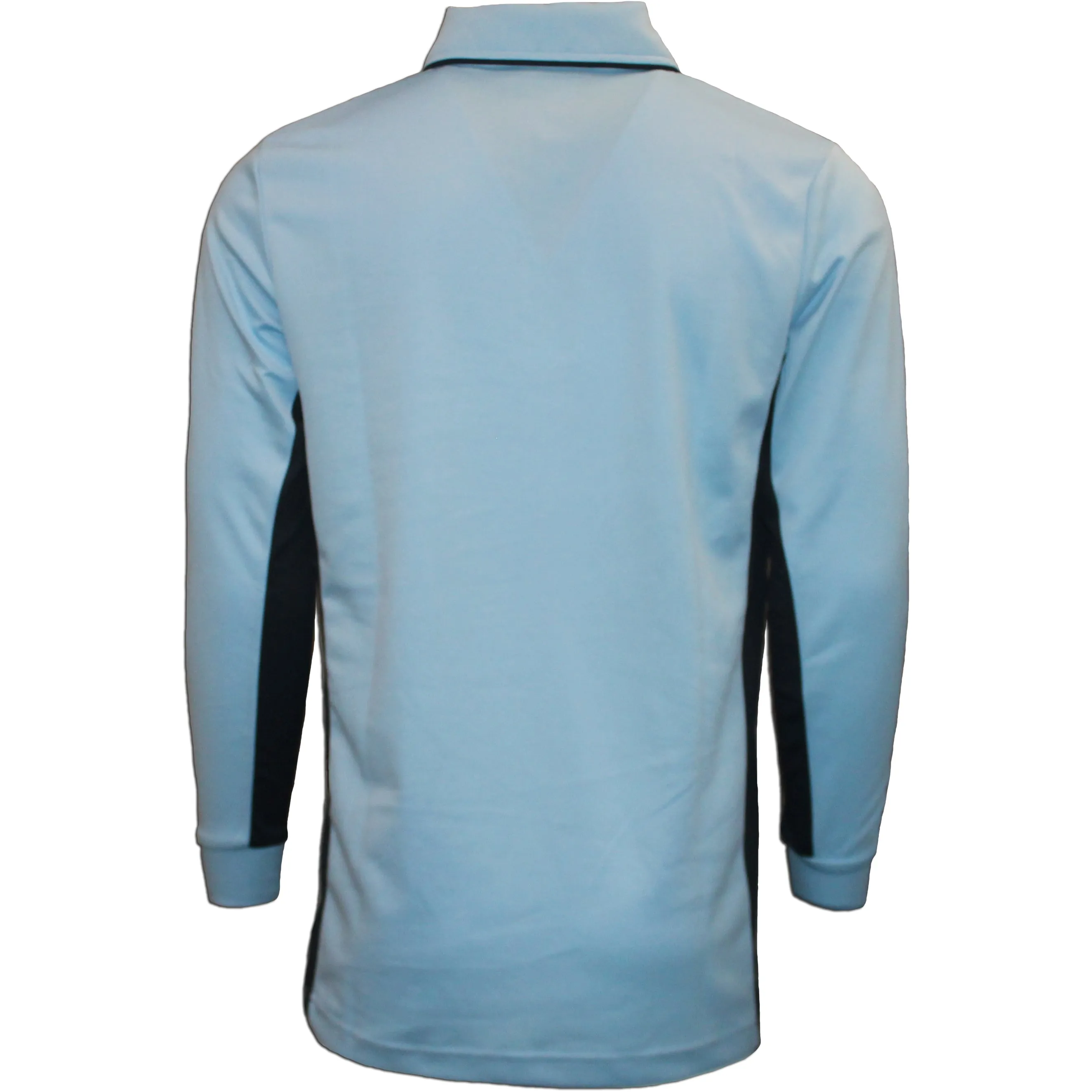USA Softball Powder Blue and Navy Long Sleeve Shirt