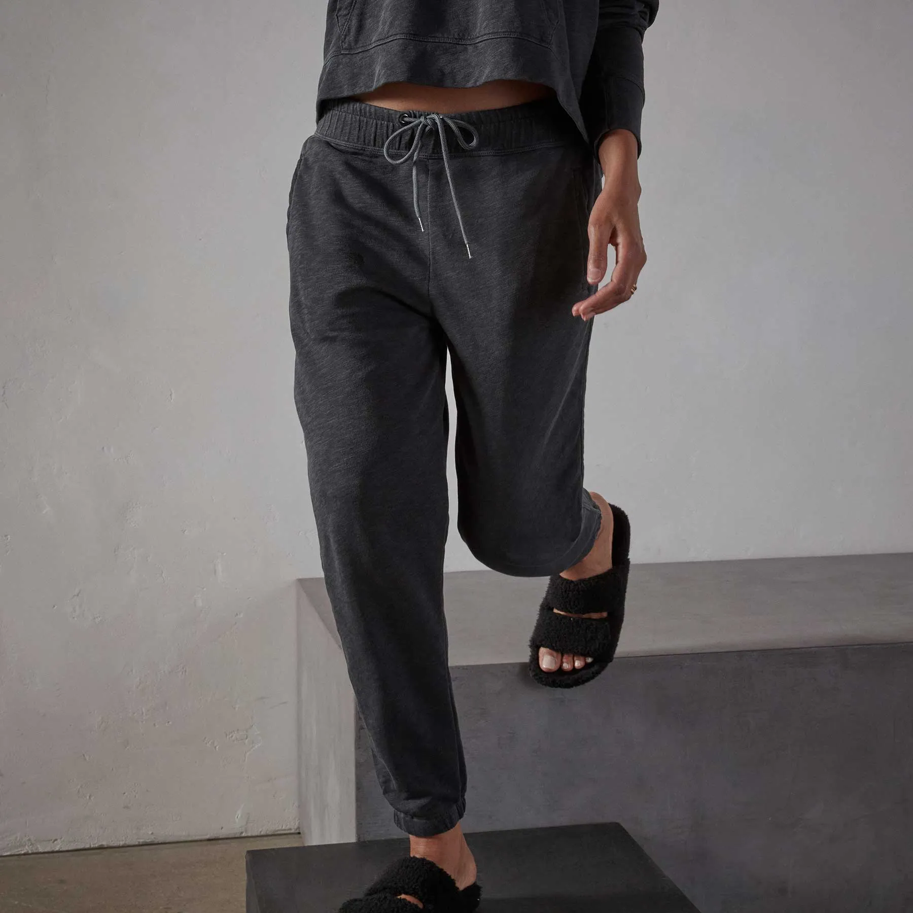 Vintage French Terry Relaxed Sweatpant - Magma Pigment