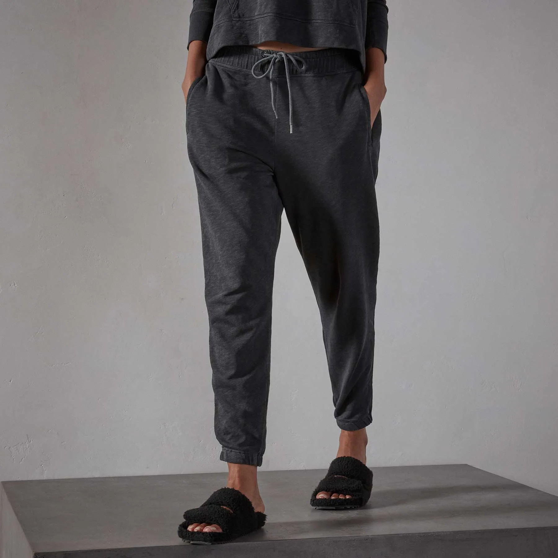Vintage French Terry Relaxed Sweatpant - Magma Pigment