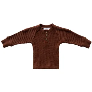 Waffle Mason Top aus 100% Bio-Baumwolle - Goldie Kollektion