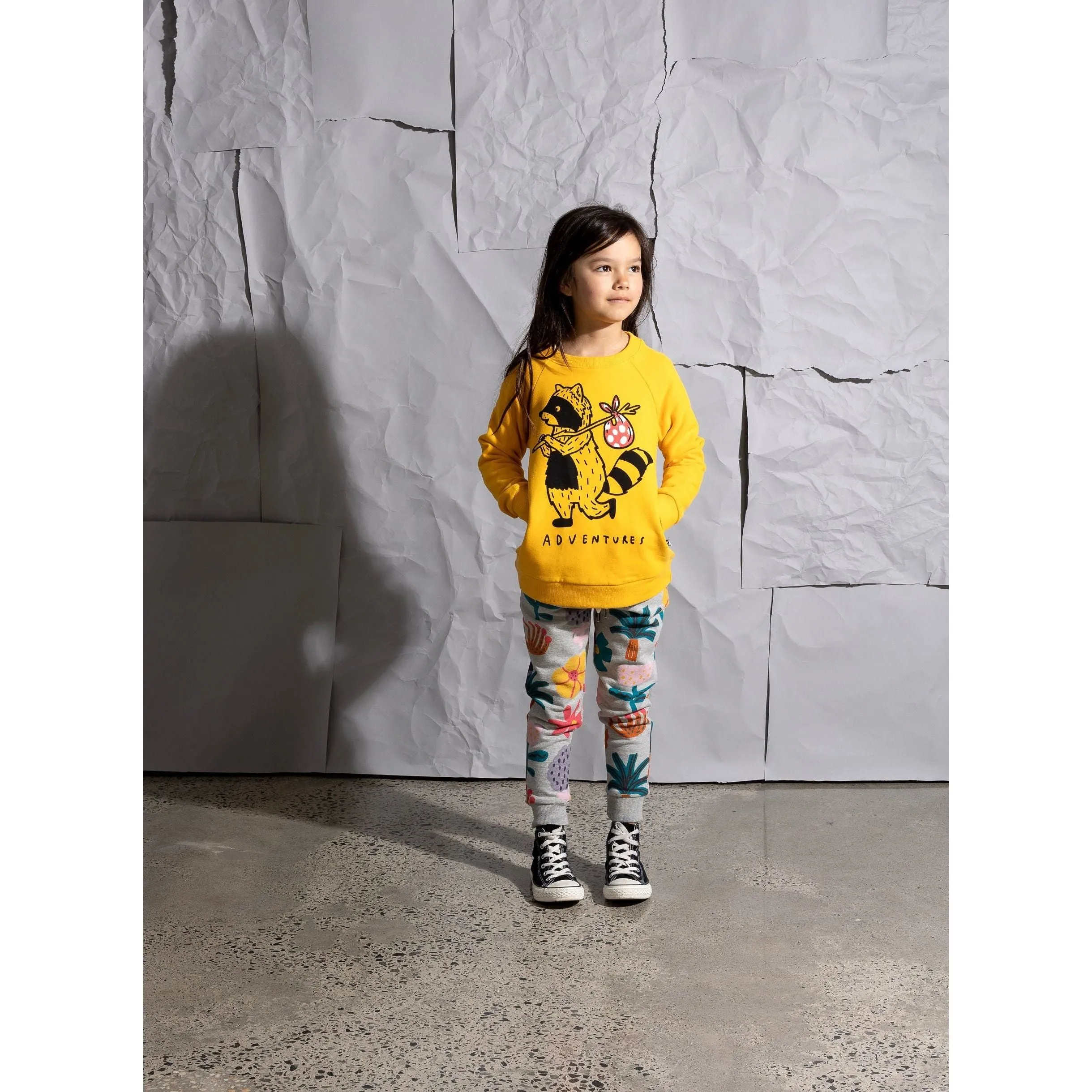 Wandering Raccoon Furry Crew - Mustard