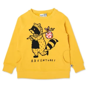 Wandering Raccoon Furry Crew - Mustard