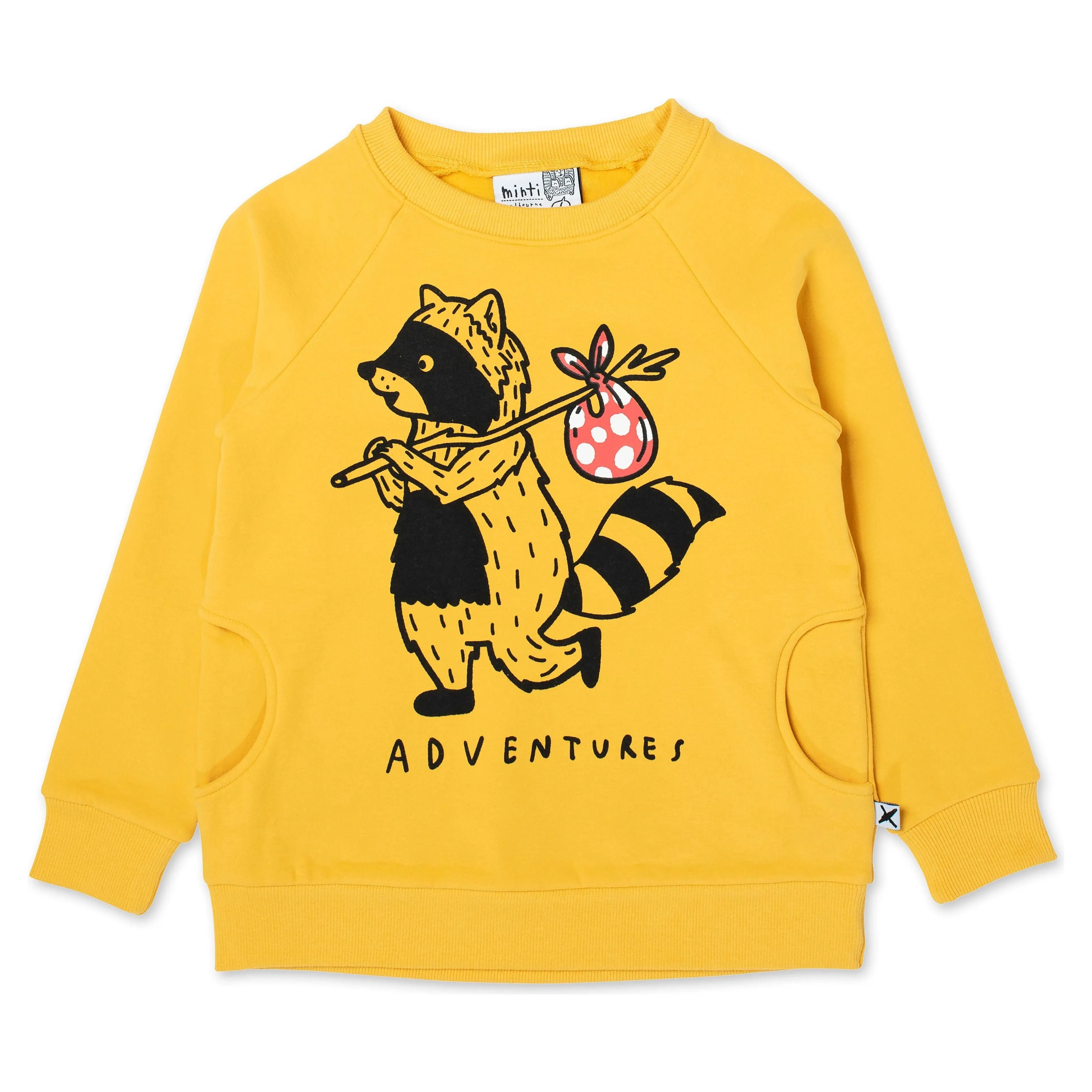 Wandering Raccoon Furry Crew - Mustard