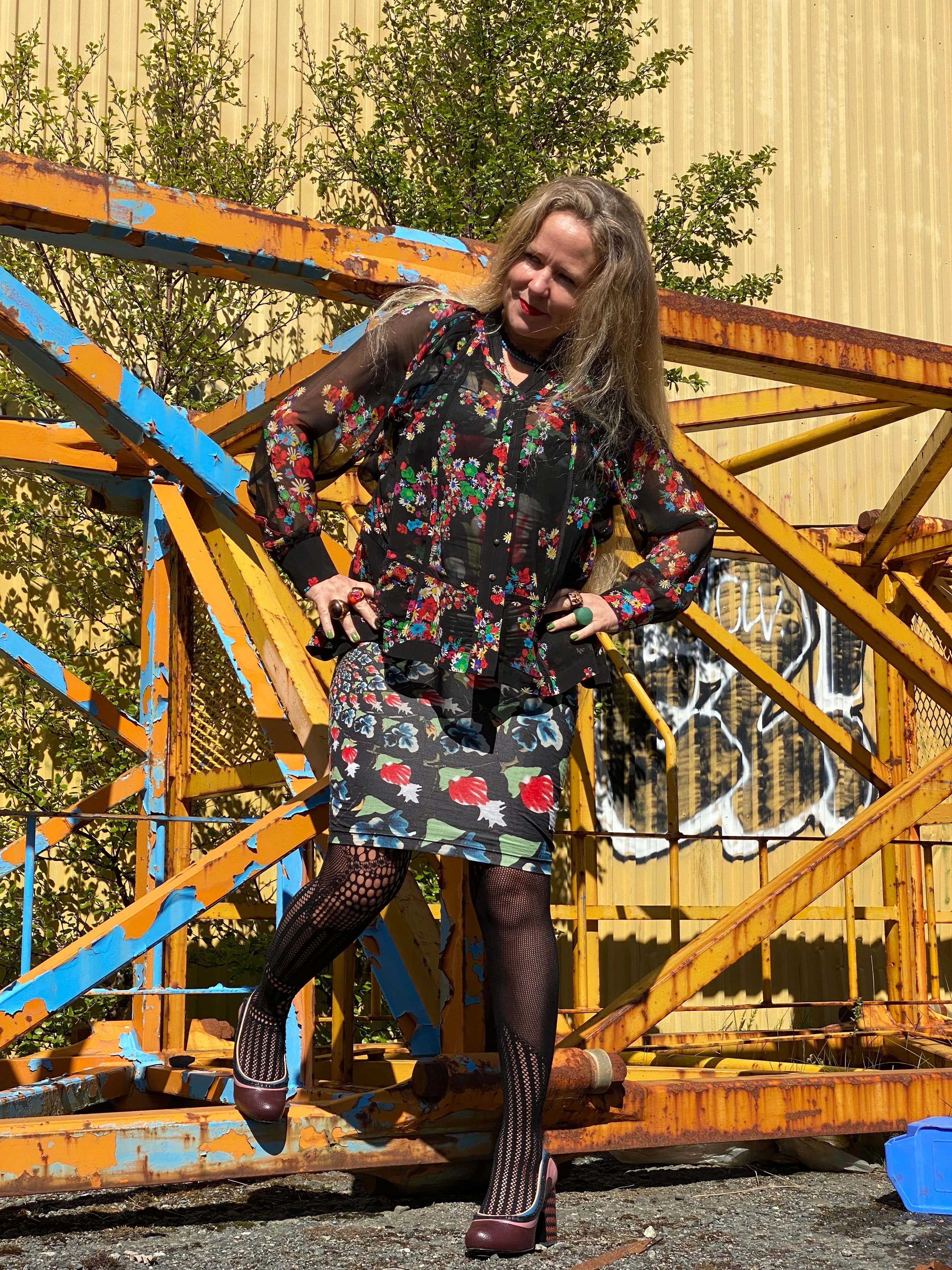 Wangari Blouse - Skógarhjarta