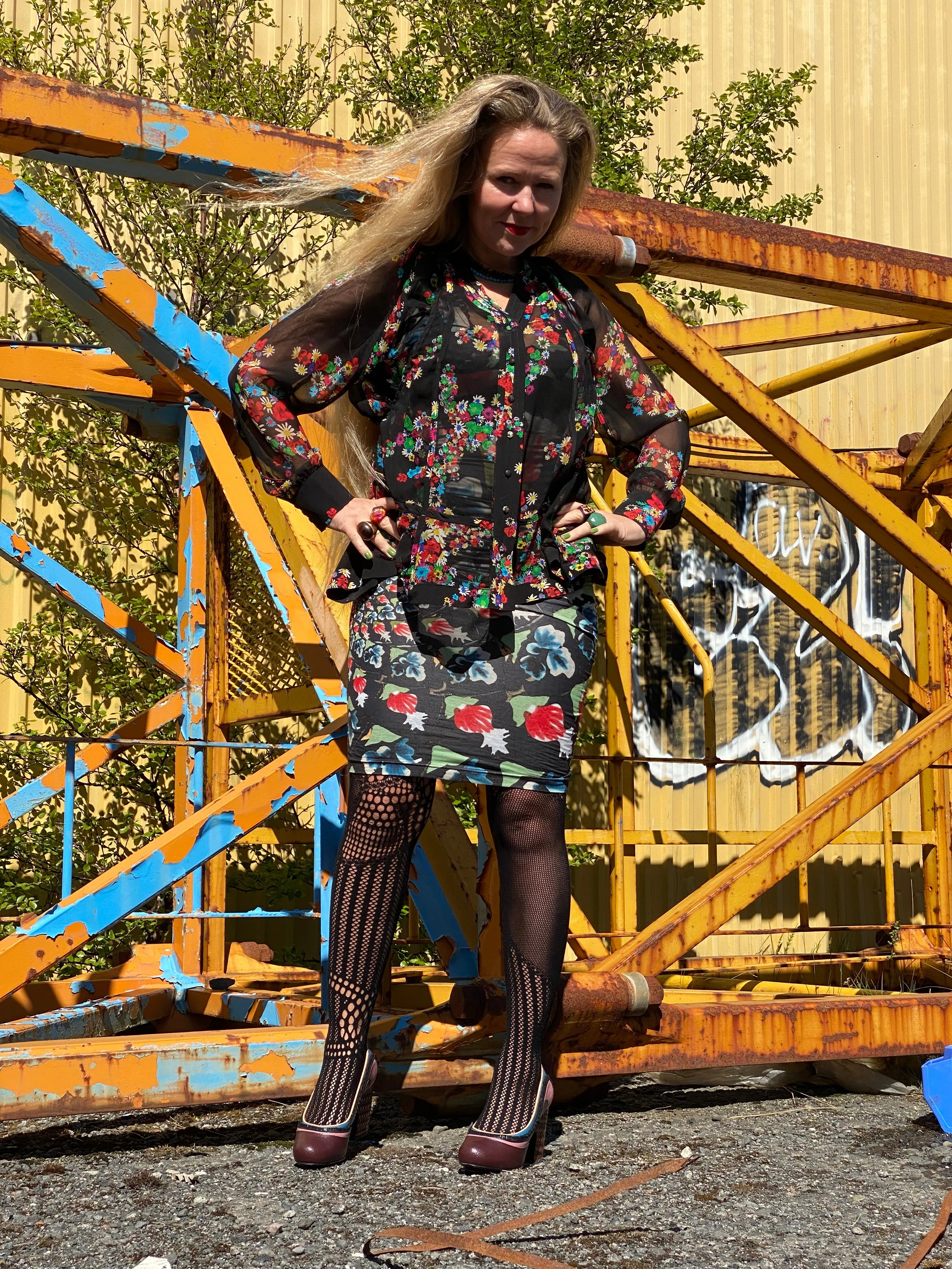 Wangari Blouse - Skógarhjarta