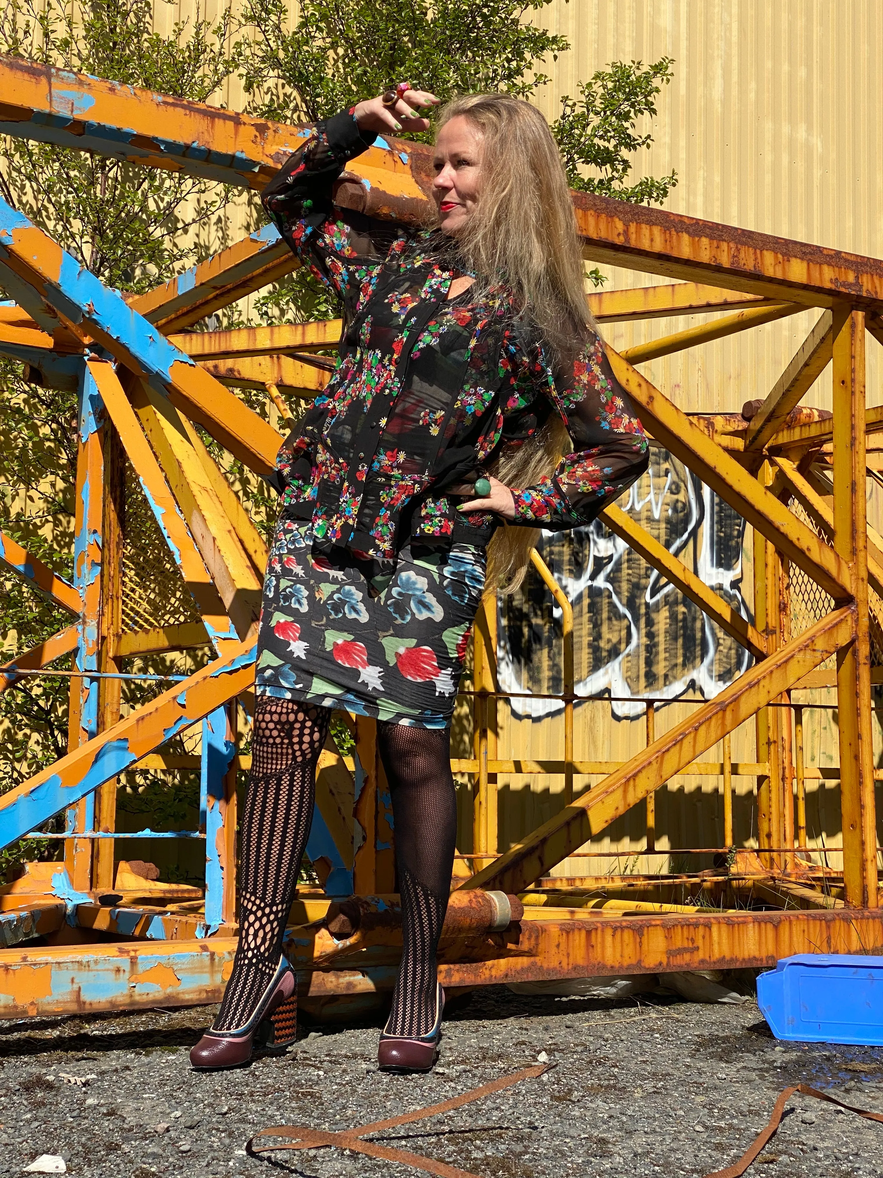 Wangari Blouse - Skógarhjarta