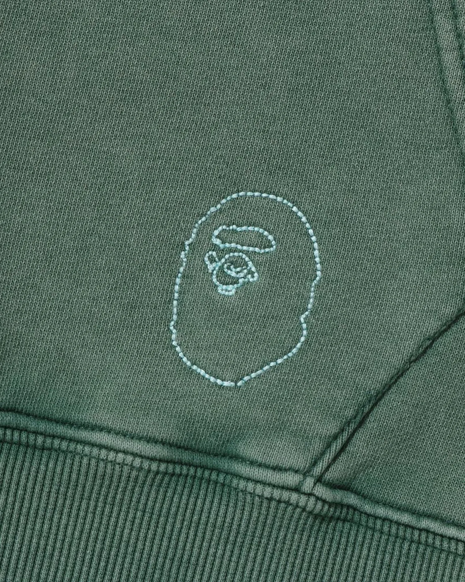 Washed Effect Relaxed Fit Pullover Hoodie