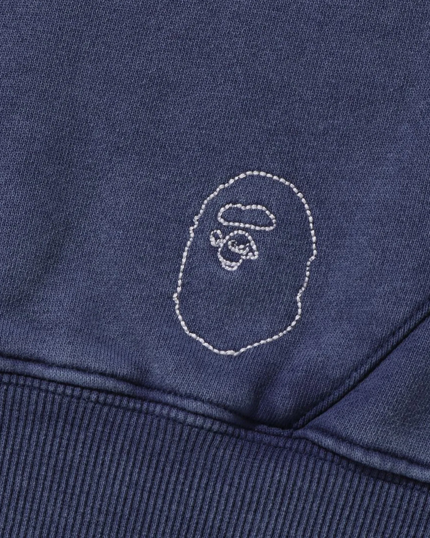 Washed Effect Relaxed Fit Pullover Hoodie