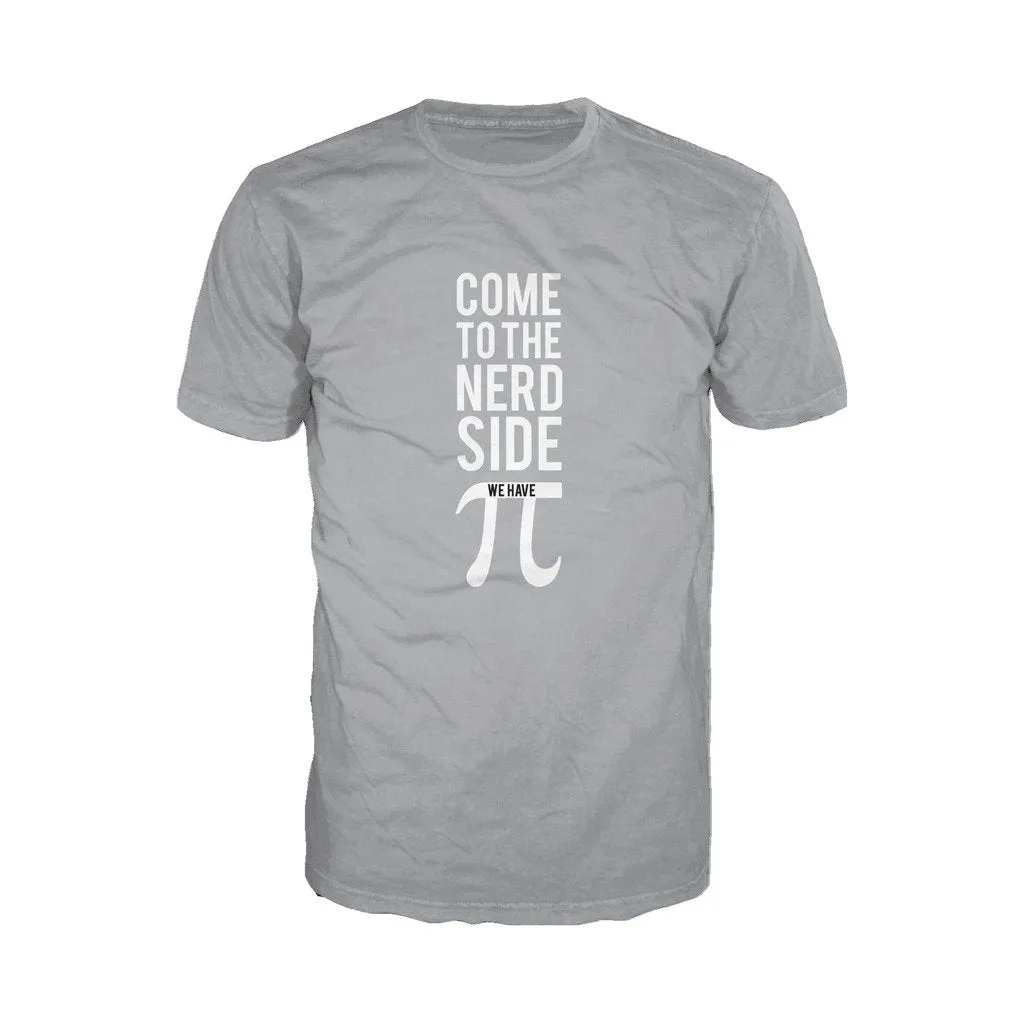 Weird Science Come To The Nerd Side We Have Pi Official Men's T-shirt (Heather Grey)