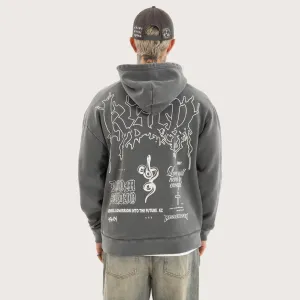 Whisper Relaxed Hoodie Pigment Charcoal
