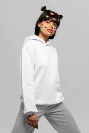 White Hoodie || Essentials