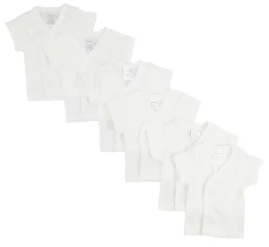 White Side Snap Short Sleeve Shirt 6 Pack 075_075