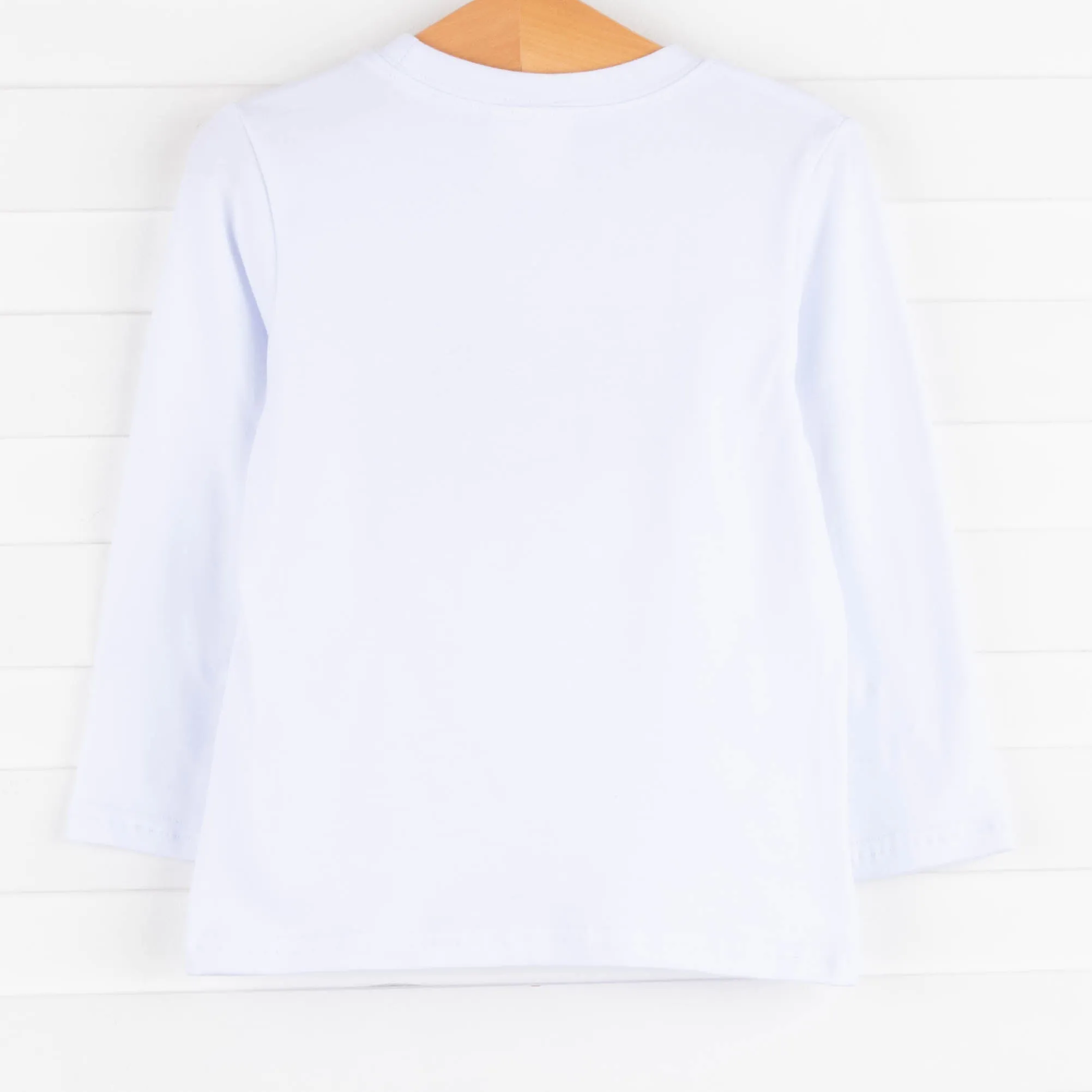 Wilderness Time Applique Shirt, White