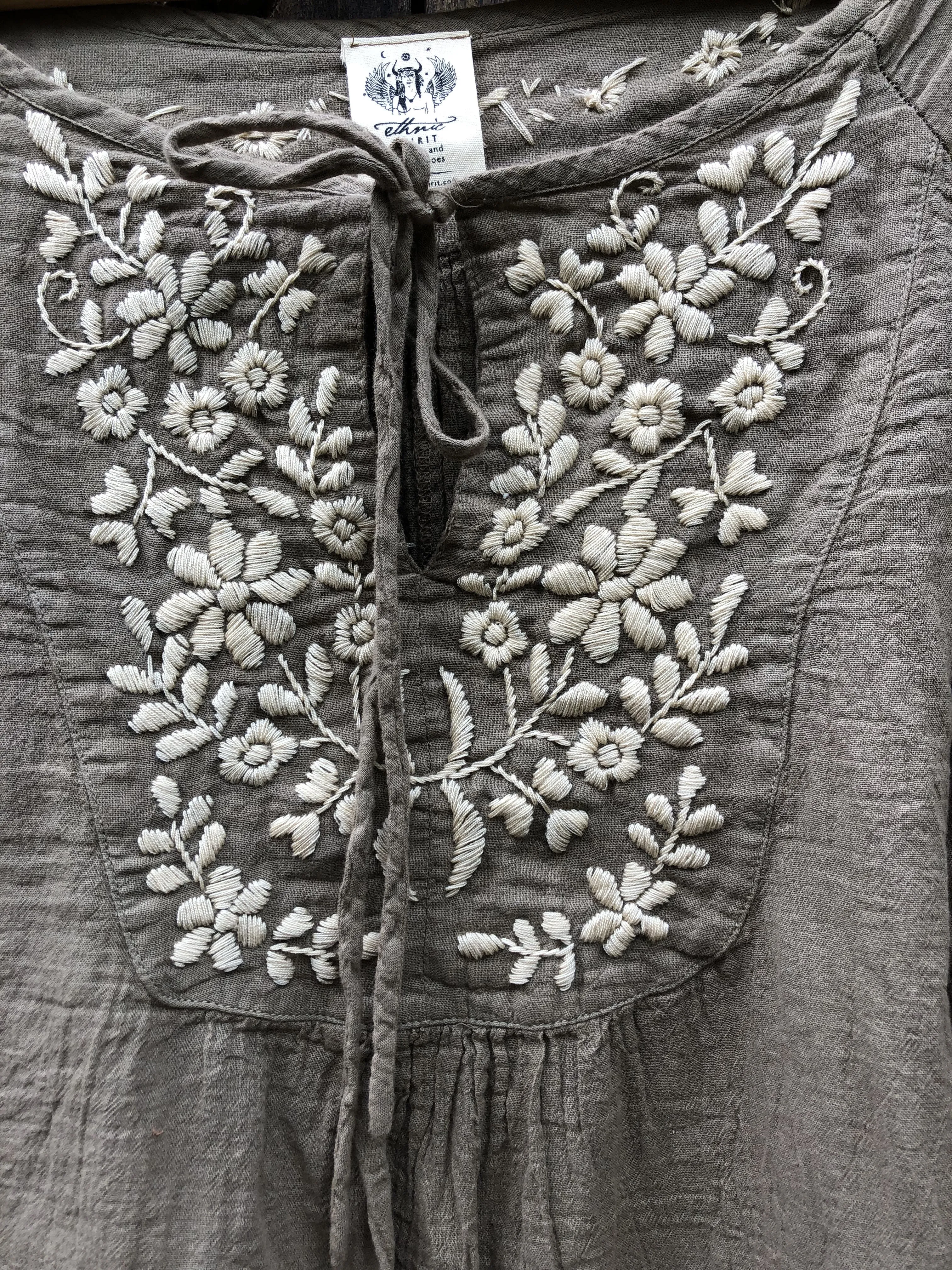 Wildflower Blouse Light Mocha