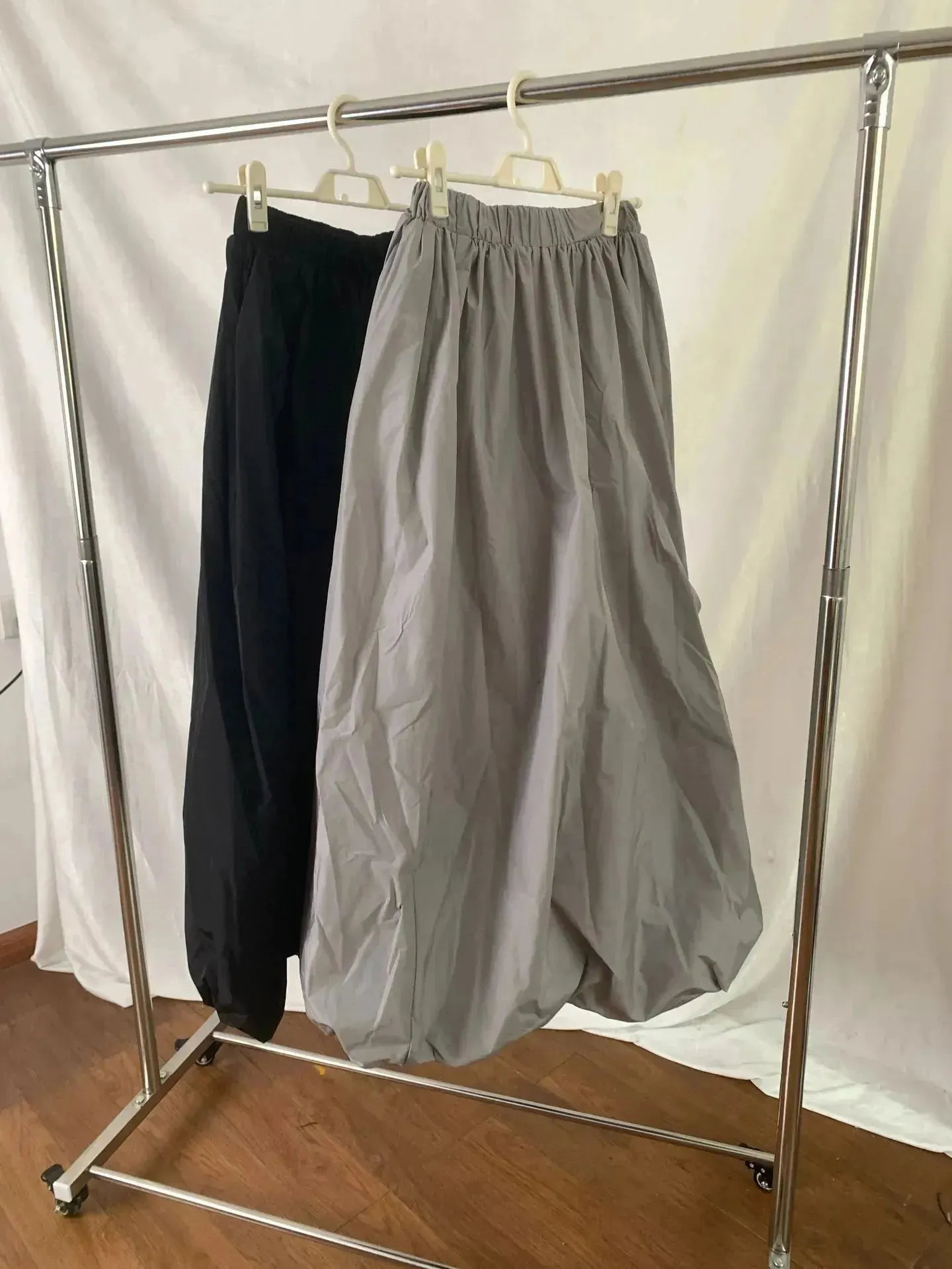 Women's All-match Simple Elegant Gathered Long  Maxi Skirt