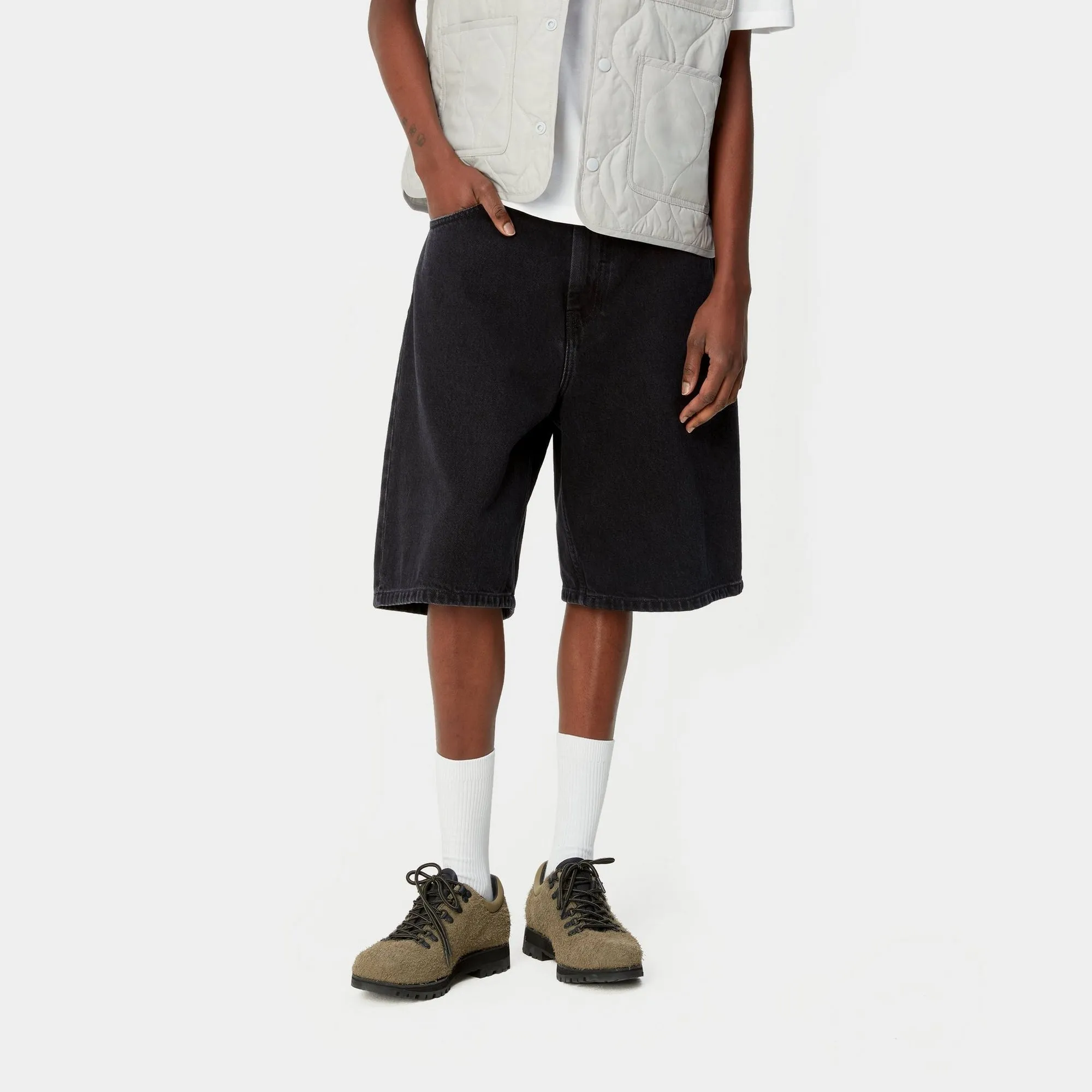 Women’s Brandon Short | Black (stone washed)