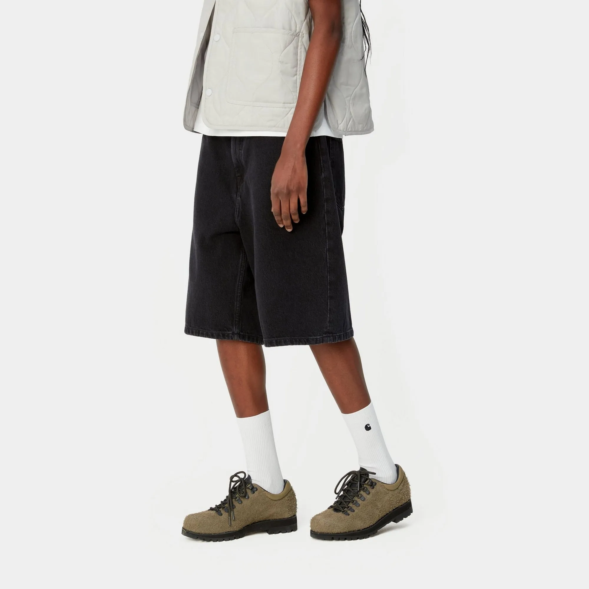 Women’s Brandon Short | Black (stone washed)