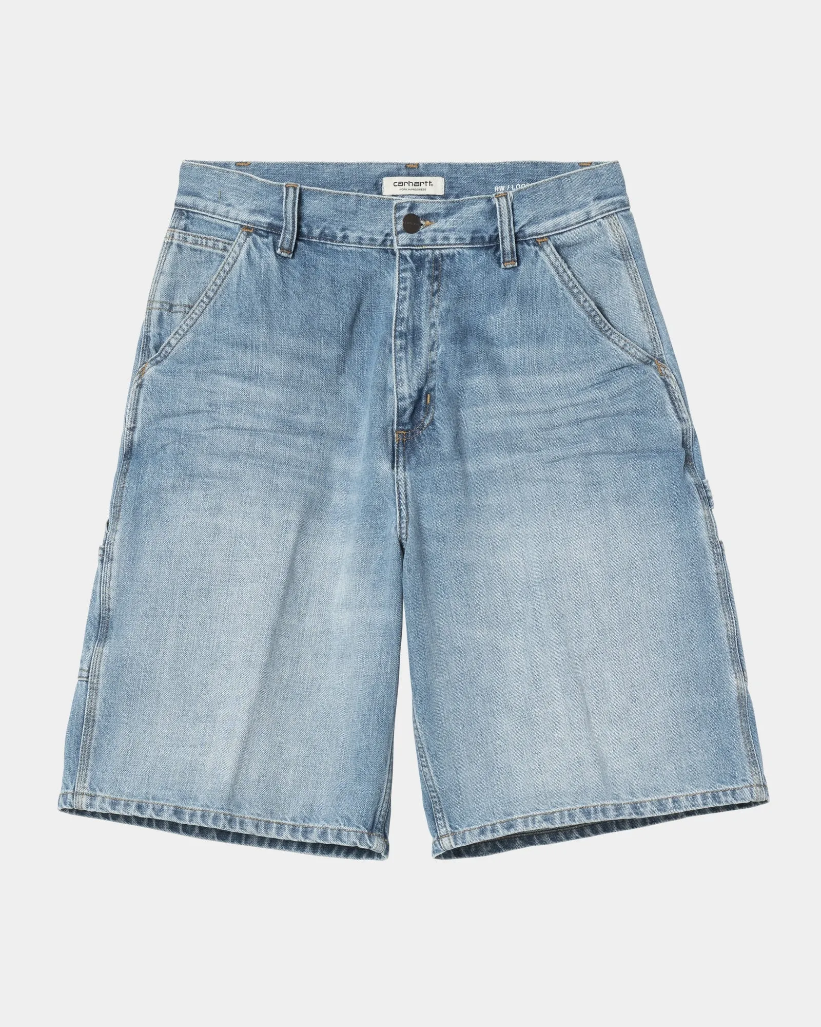 Women’s Brandon Single Knee Short | Blue (burst washed)