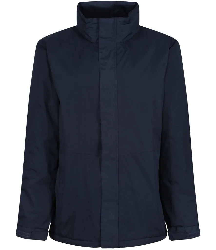 Women's Breathable Padded Waterproof Jacket - Navy