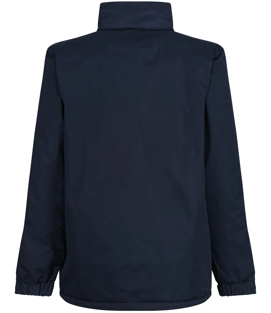 Women's Breathable Padded Waterproof Jacket - Navy