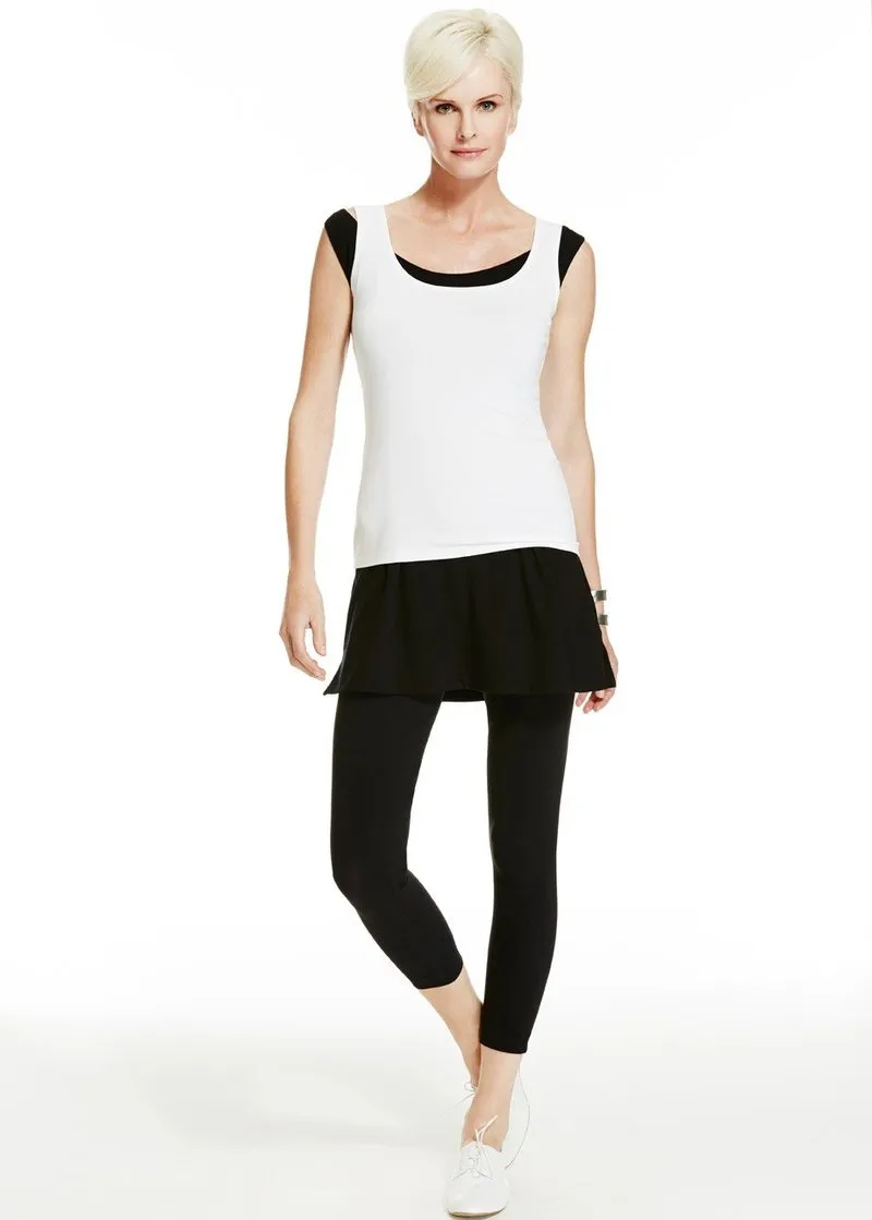 Womens Essential Micromodal Capri Legging 3891