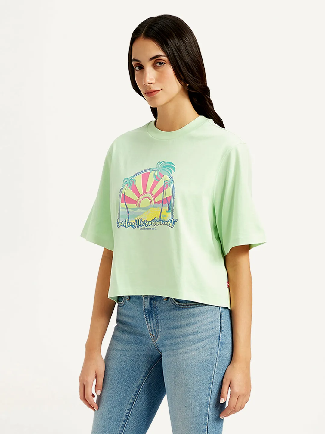 Women's Graphic Print Relaxed Fit T-shirts