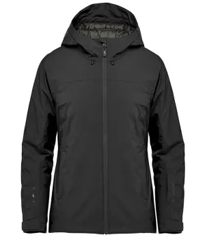 Women's Premium Waterproof & Breathable Waterproof Jacket With Adjustable Hood - Black