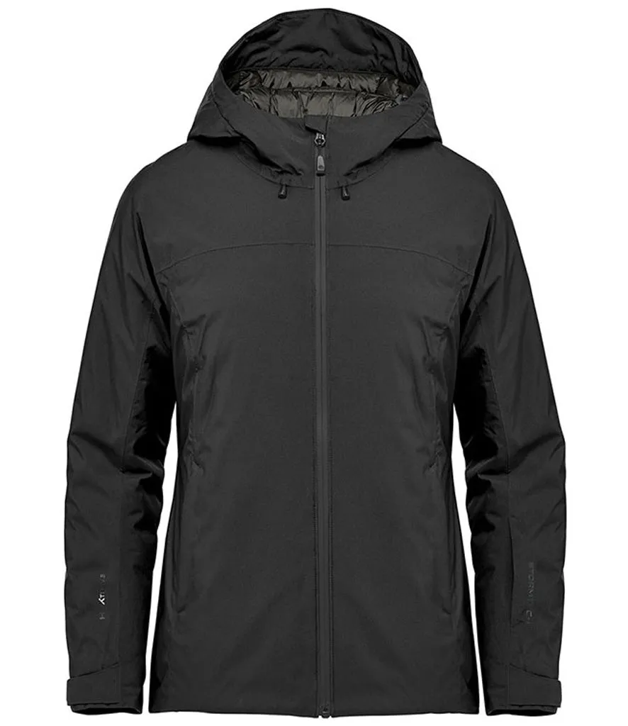 Women's Premium Waterproof & Breathable Waterproof Jacket With Adjustable Hood - Black