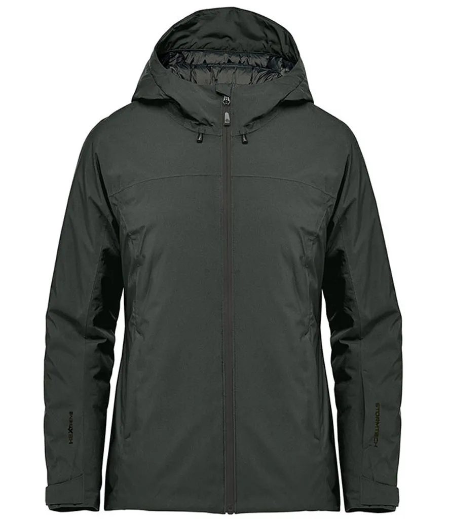 Women's Premium Waterproof & Breathable Waterproof Jacket With Adjustable Hood - Grey