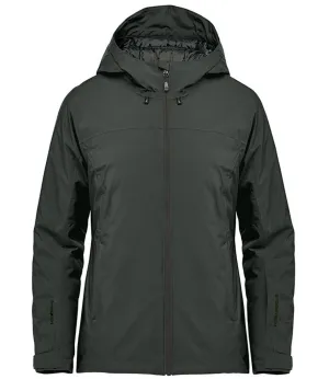 Women's Premium Waterproof & Breathable Waterproof Jacket With Adjustable Hood - Grey