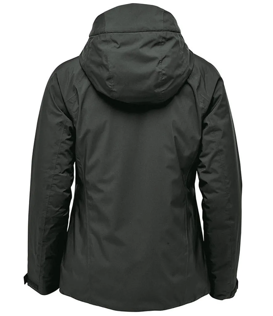 Women's Premium Waterproof & Breathable Waterproof Jacket With Adjustable Hood - Grey