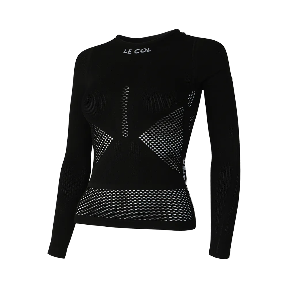 Womens Pro Mesh Long Sleeve Base Layer