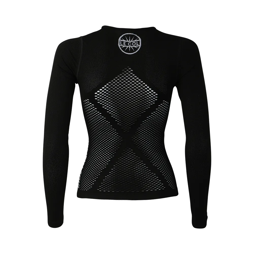 Womens Pro Mesh Long Sleeve Base Layer