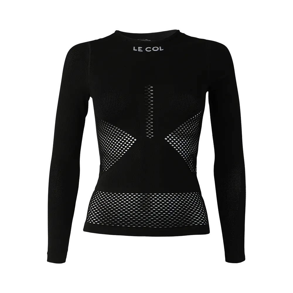 Womens Pro Mesh Long Sleeve Base Layer