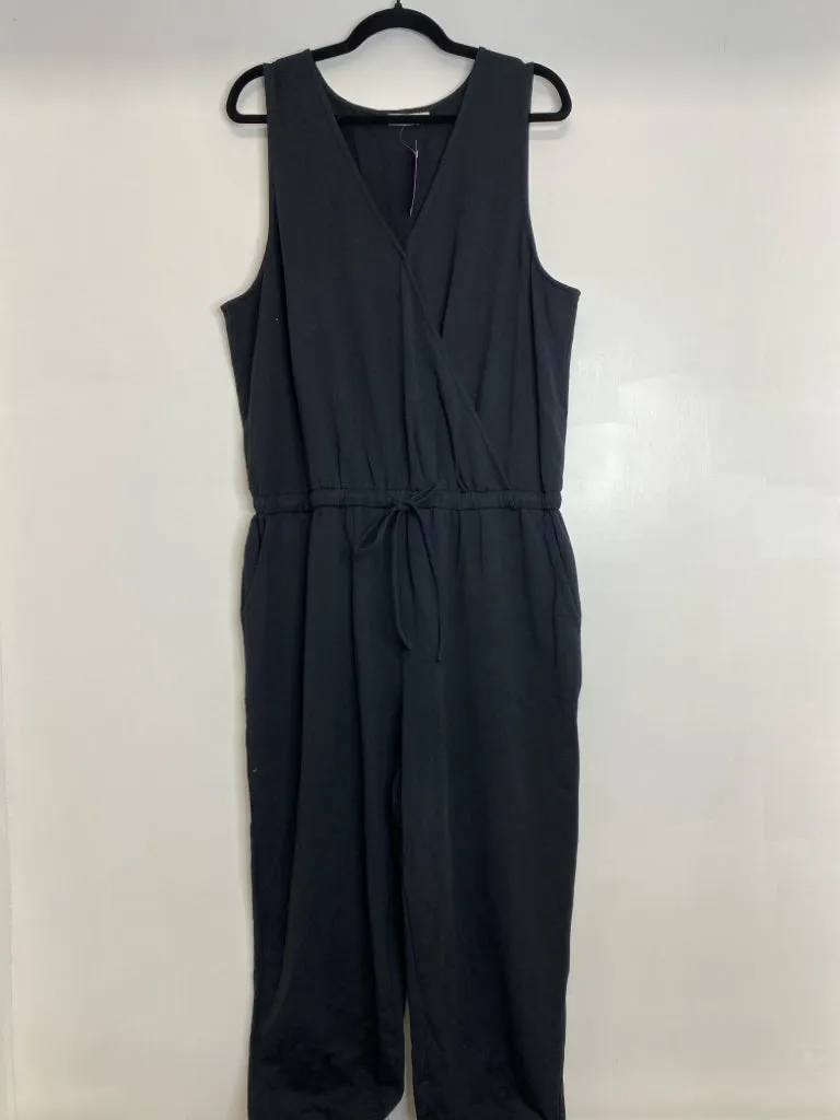 Womens Size 1x Misses Black Barefoot Dreams Romper