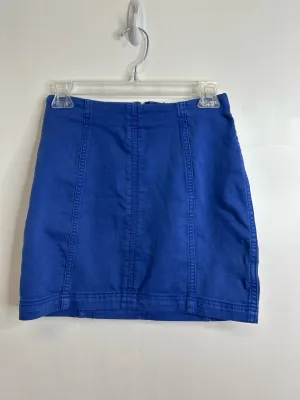 Womens Size 4 Misses Blue free people Skirt