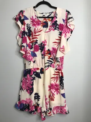 Womens Size Sm Misses Pink Umgee Romper