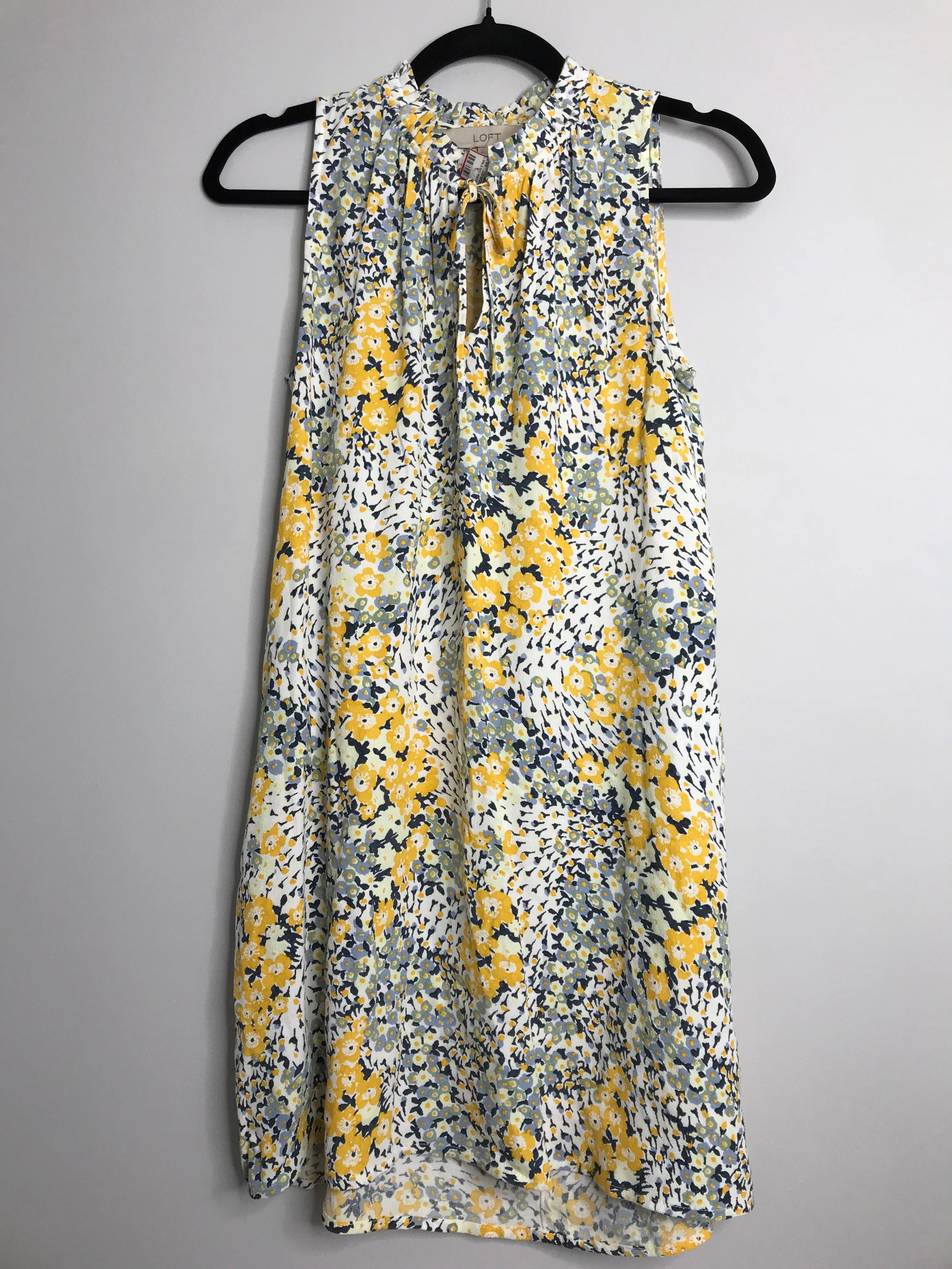 Womens Size XSm Misses Yellow Loft Dress