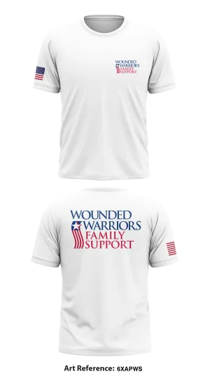 Wounded Warriors Family Support Store 1 Core Men's SS Performance Tee - 6xAPWS