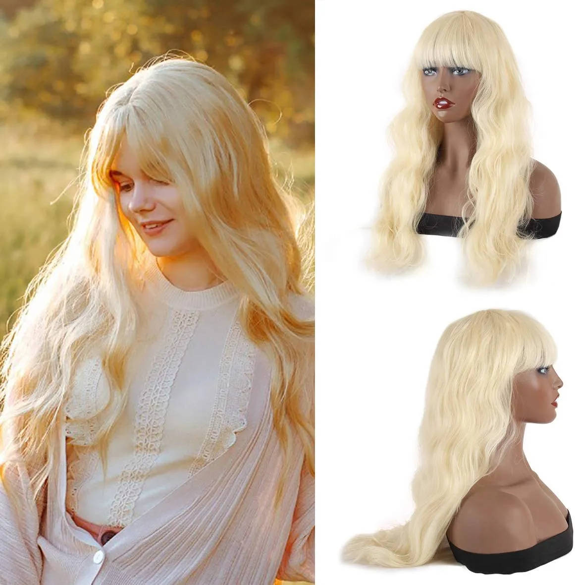 Xtrend 22Inch Black Long Curly Lace Wigs with Baby Hair for Women Loose Hair Lace Front Synthetic Hair Wigs Heat Resistant Fiber