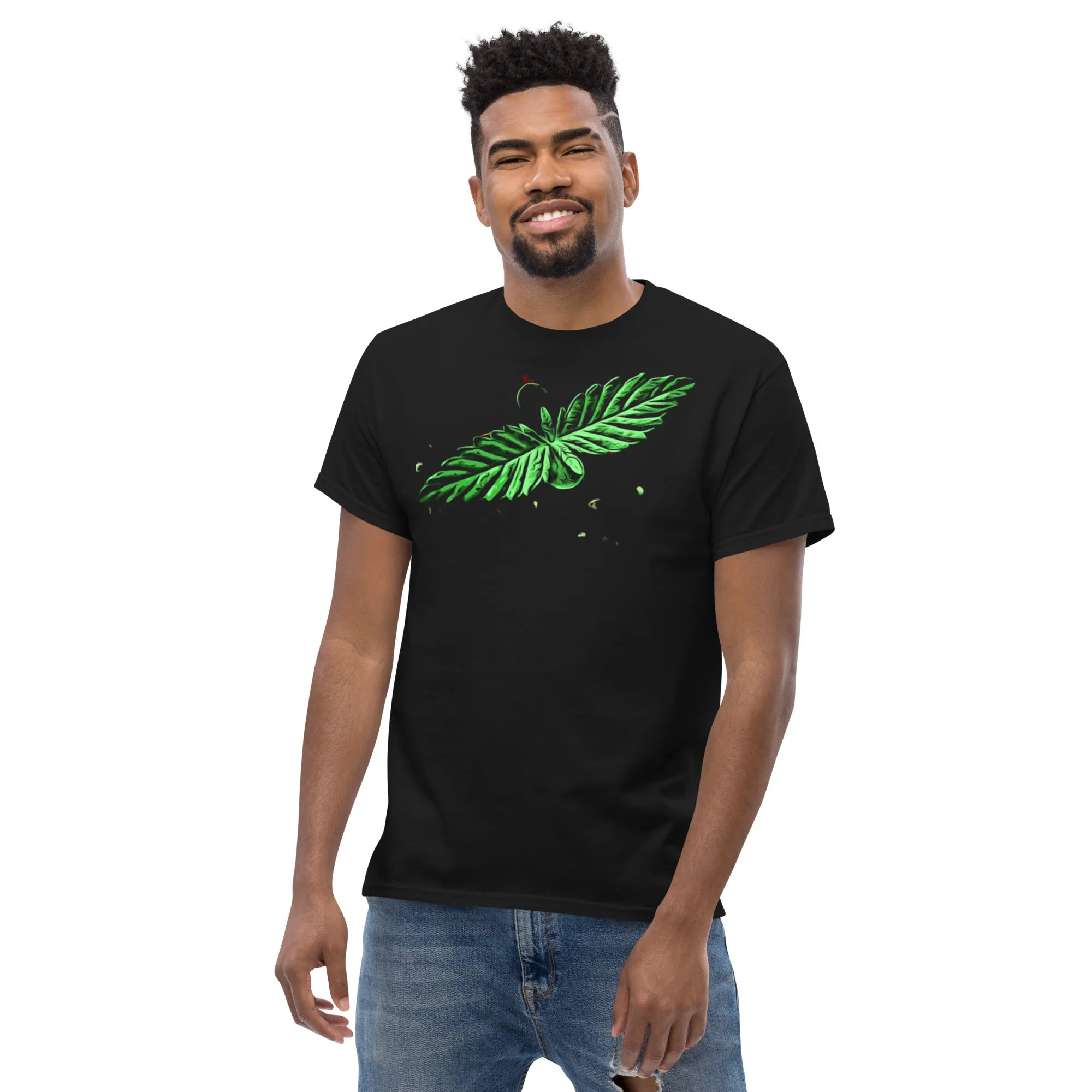 Young Cannabis Plant Unisex T-shirt