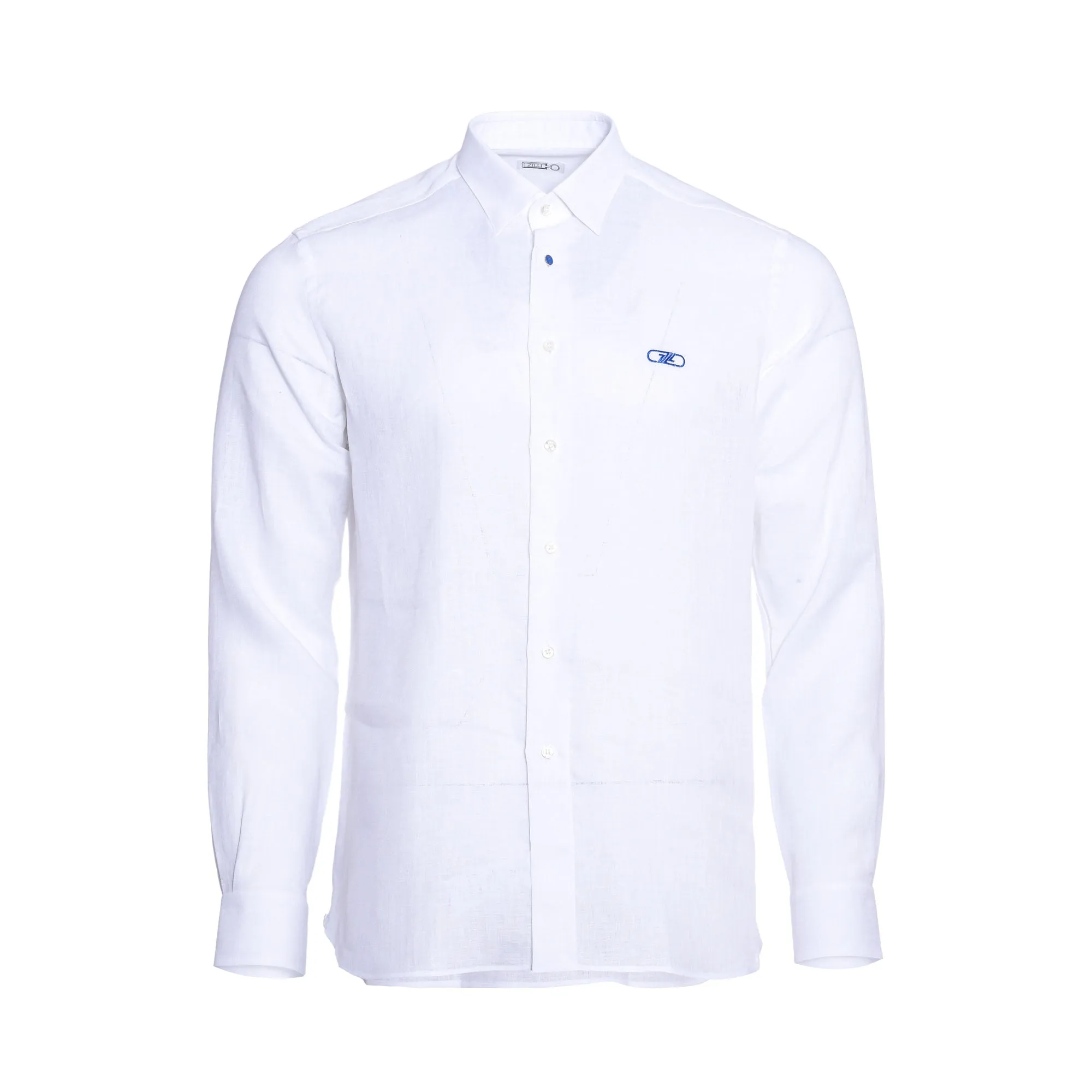 Zilli Men's White Polo Shirt