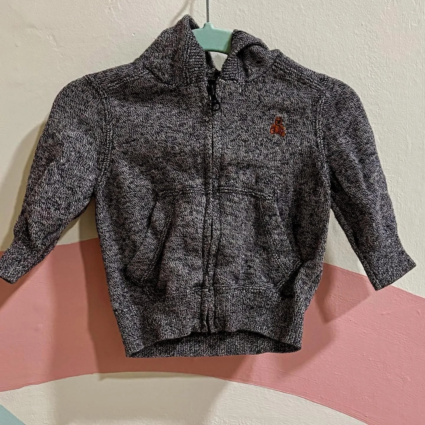 Zip Hoodie, 3-6m // Gap