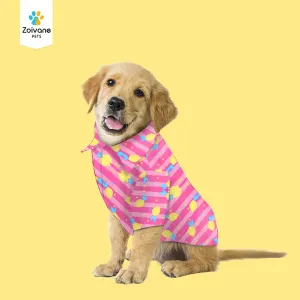 Zoivane Pets Dog Cool Stylish Shirts |Cotton shirts | Comfortable | Suitable for all dog breeds - Size-M Pack of 1